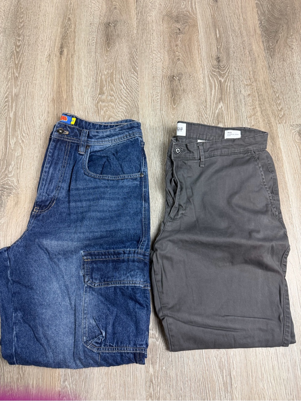 Empyre Jeans/Jorts baggy/ Gap Chinos Preowned SZ L